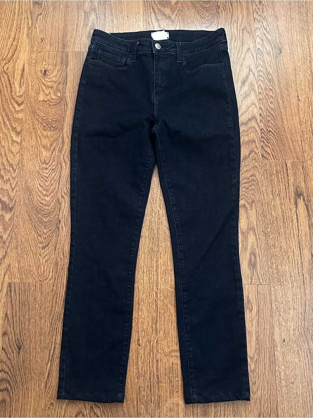 L'AGENCE Women's Blue slim straight stretchy Jeans size 28 high rise